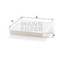 Фильтр салона MANN-FILTER CU 2356